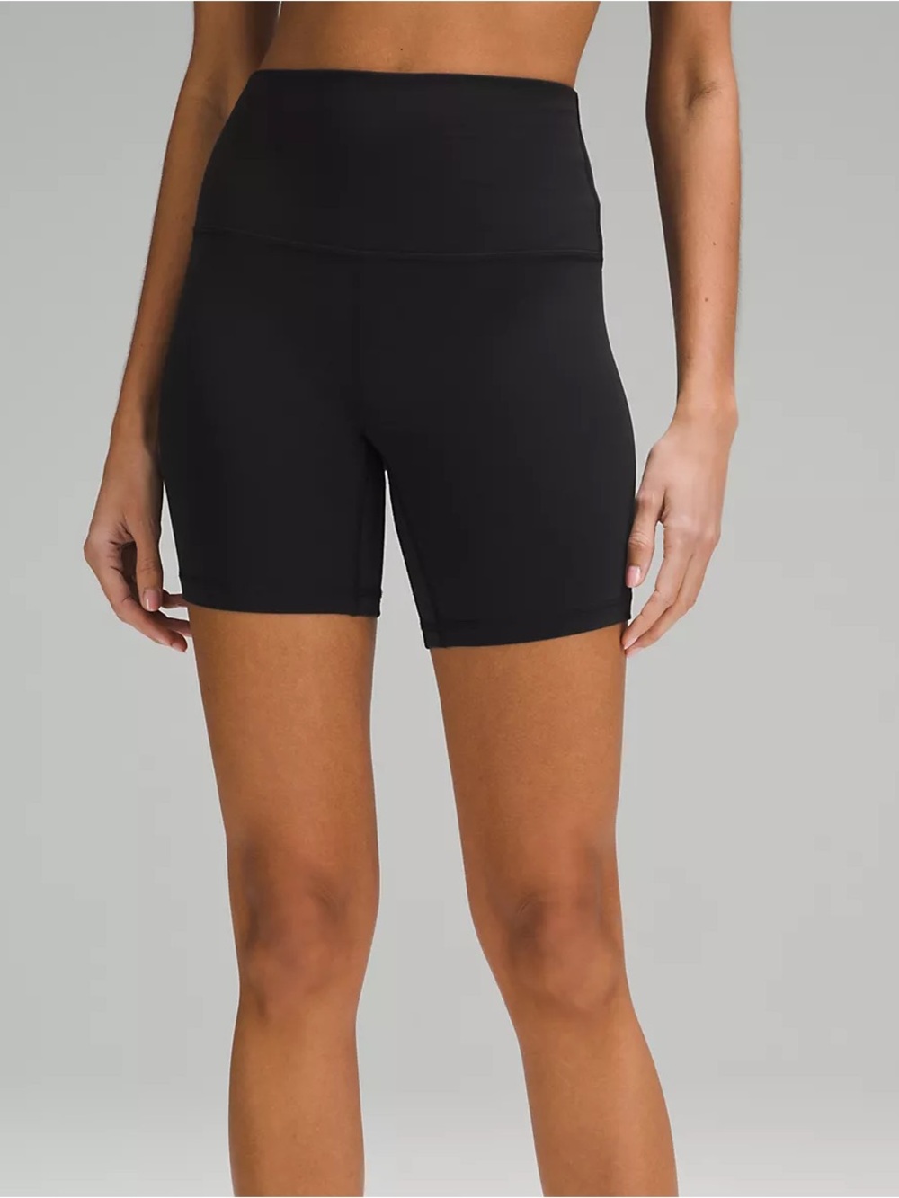 Lululemon Align Black Women’s Biker Shorts 6”